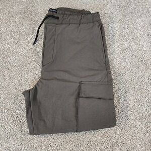 ZARA Cargo‎ DNWR Women's Size L Utility Cargo Pants  Olive Outdoor Rugged Hiking